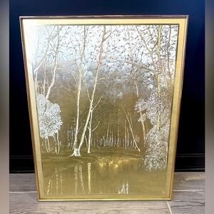 Manifestations Framed Forest Artwork